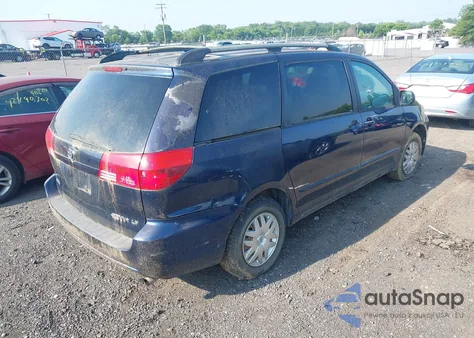 2004 Toyota Sienna Le from USA, damaged, VIN 5TDZA23C74S023638